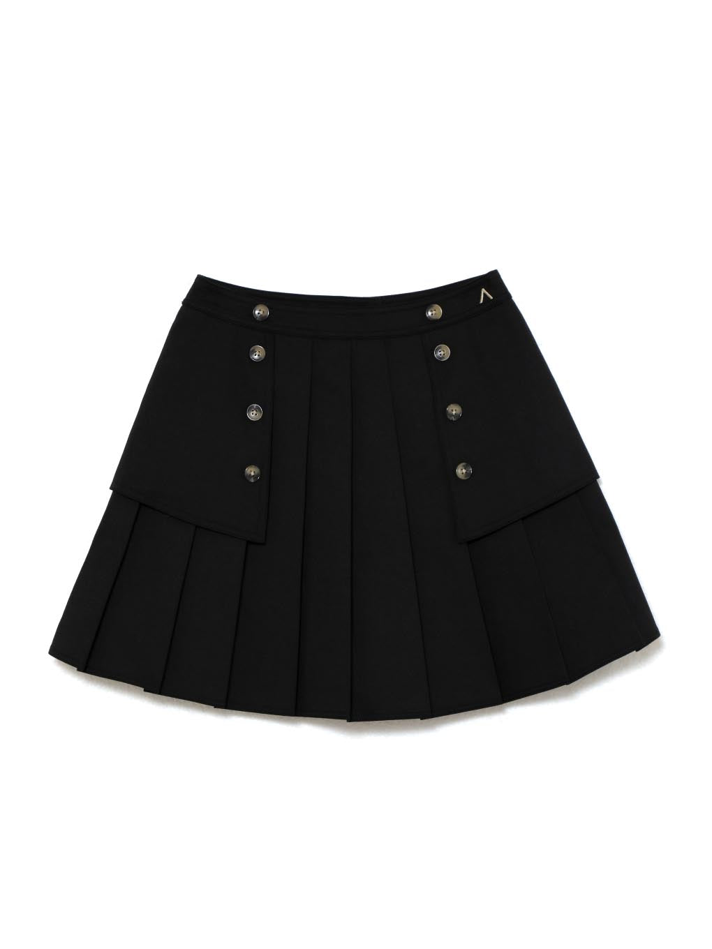 ANDMARY】Trench pleats mini skirt