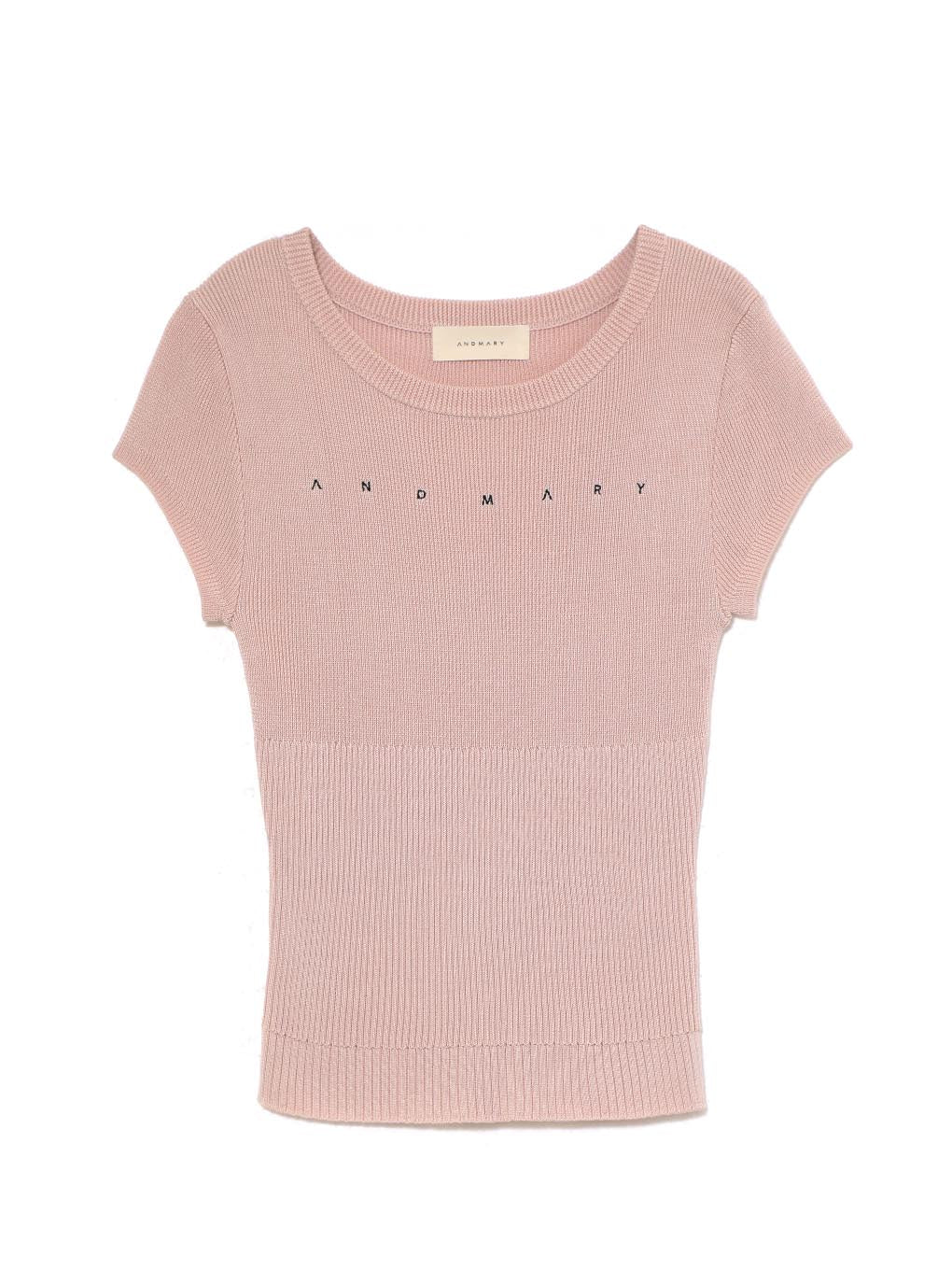 ANDMARY】Mary logo silk tops