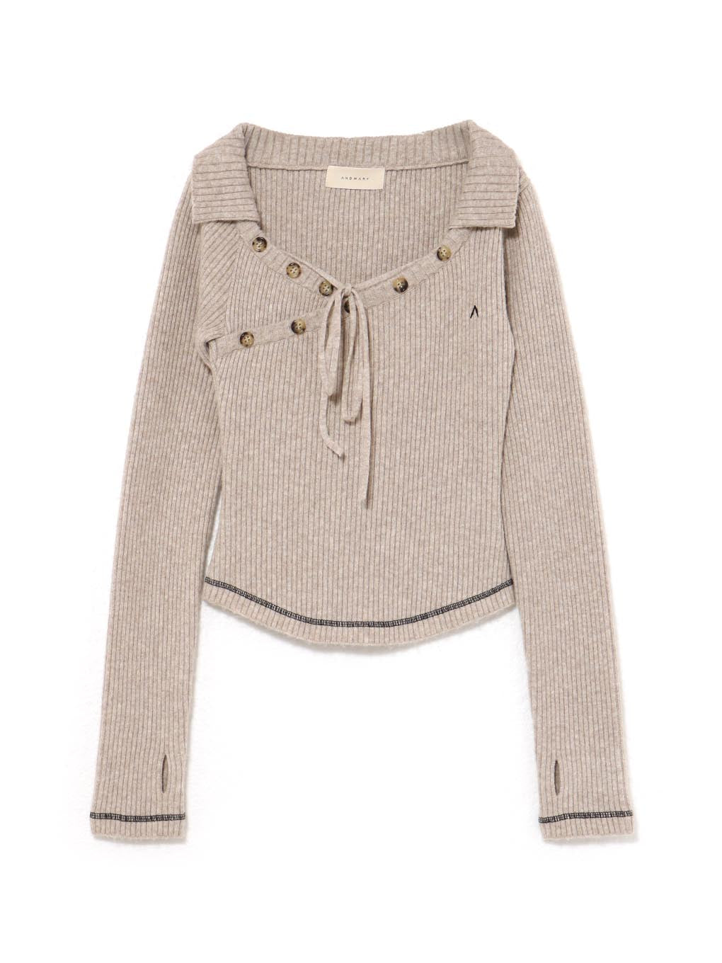 トップス andmary Delta button tops ANDMARY】Delta button tops