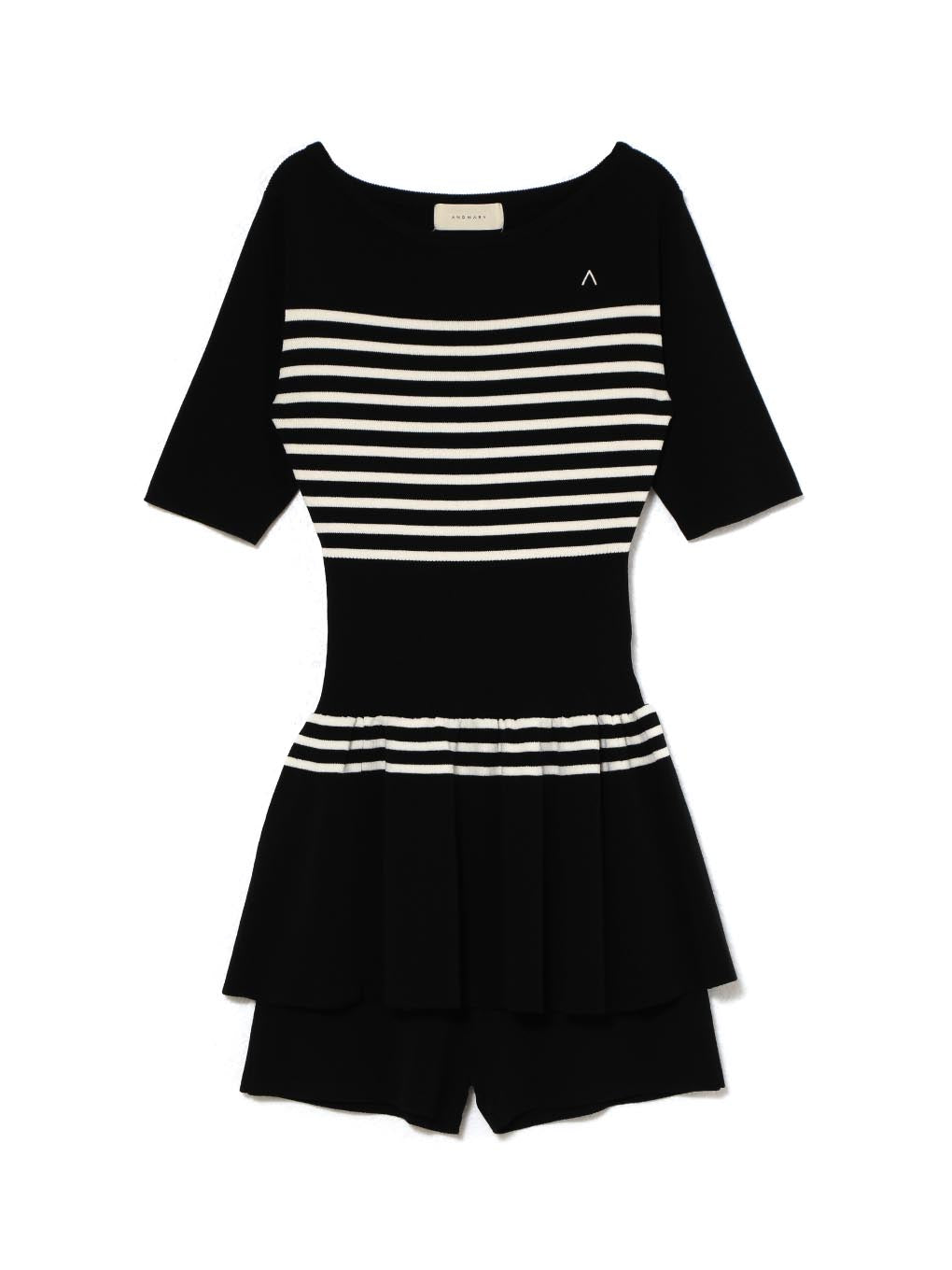 ANDMARY】Connie peplum knit set up