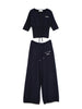 navy / F