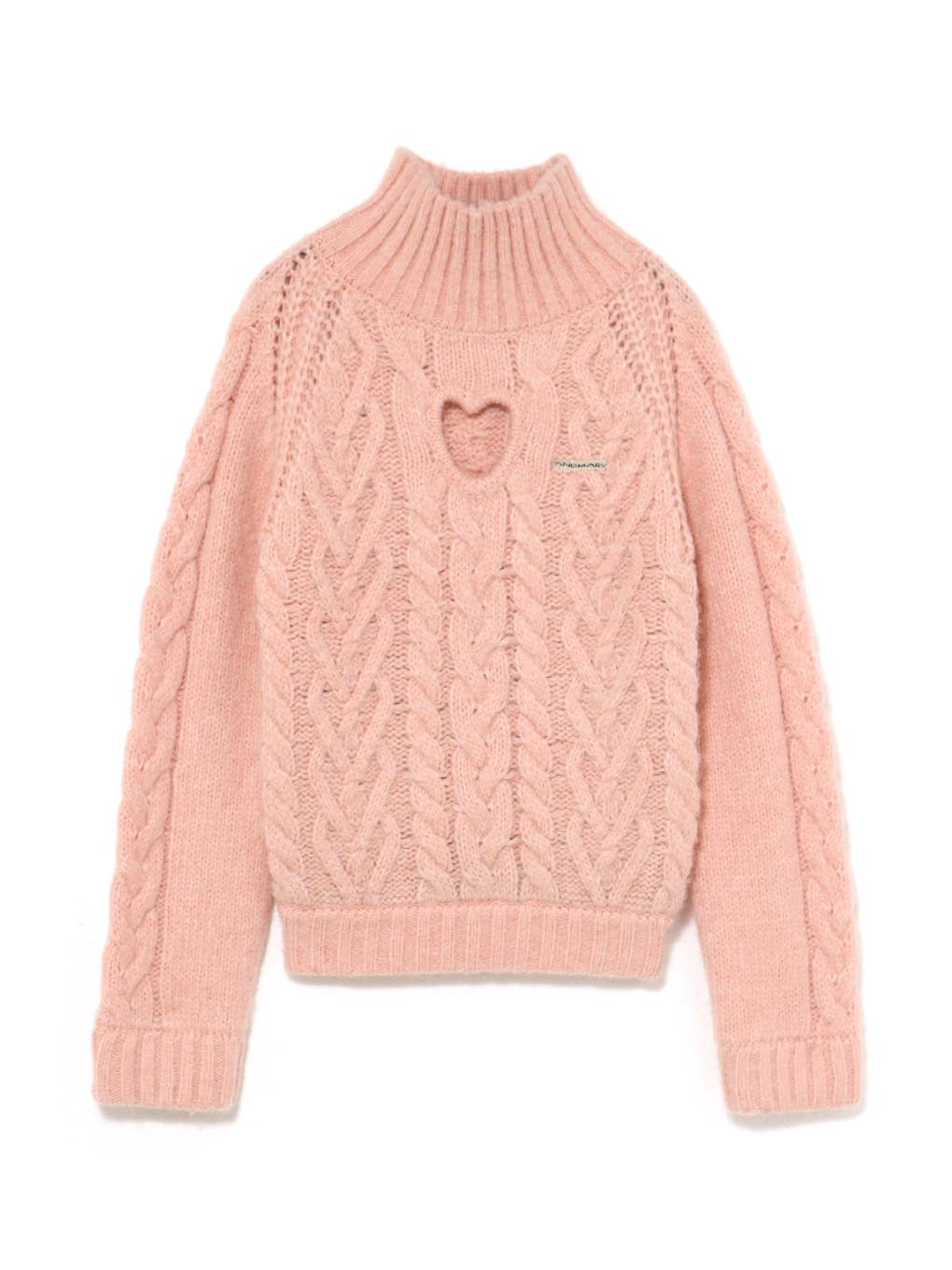 Mary heart knit tops