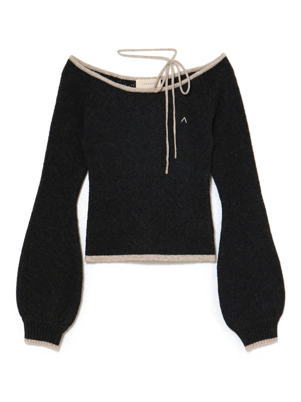 ANDMARY】Milly crochet knit tops