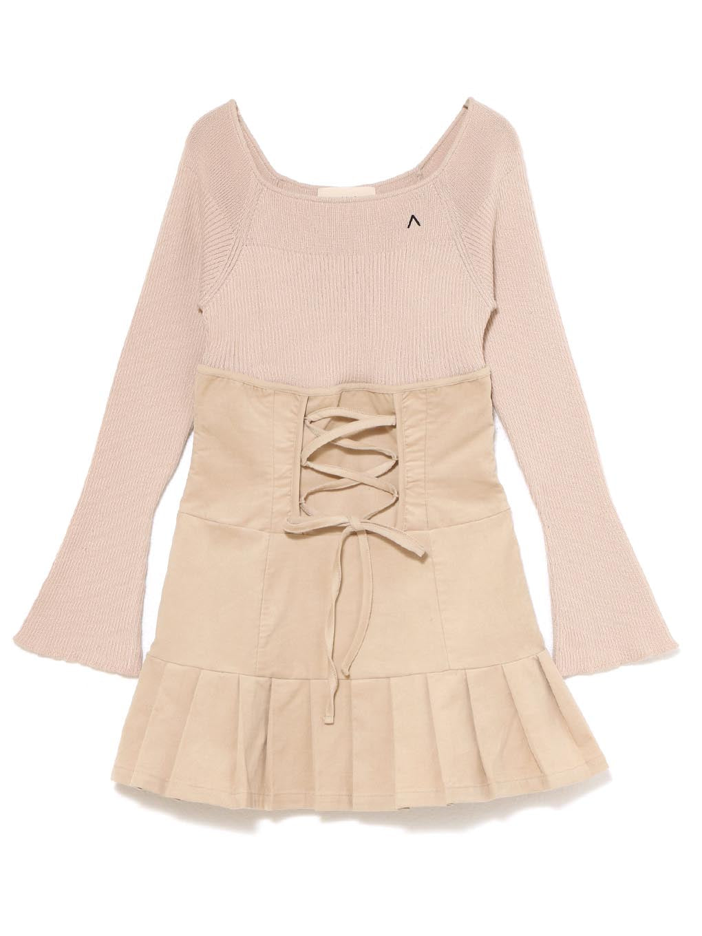 ANDMARY】High waist velour mini dress