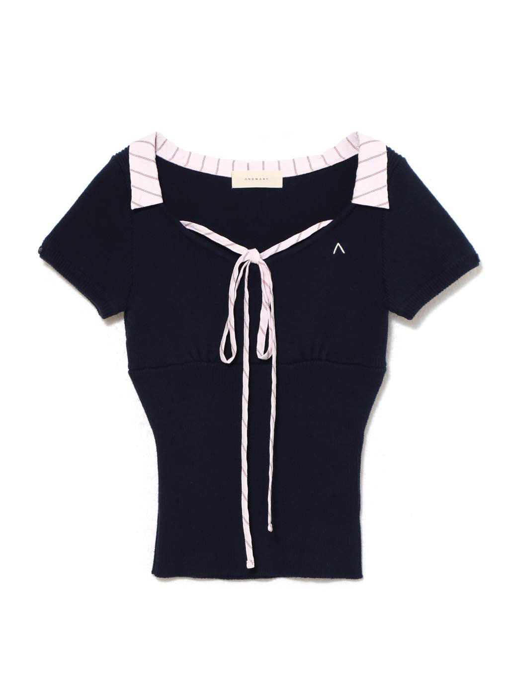 ANDMARY】Suzy ribbon tops