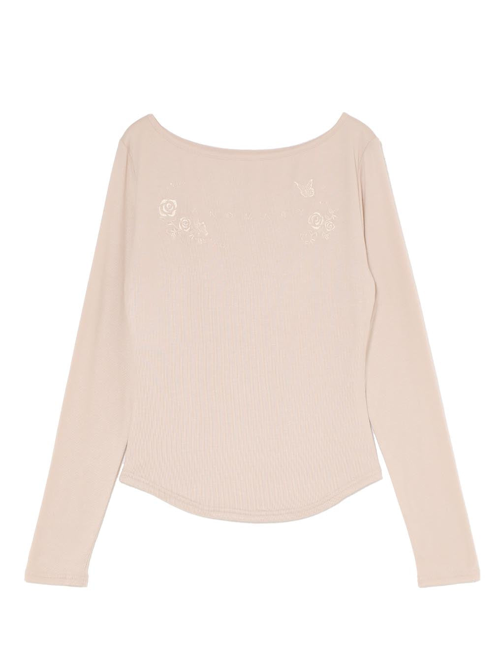 Mary embroidery tops