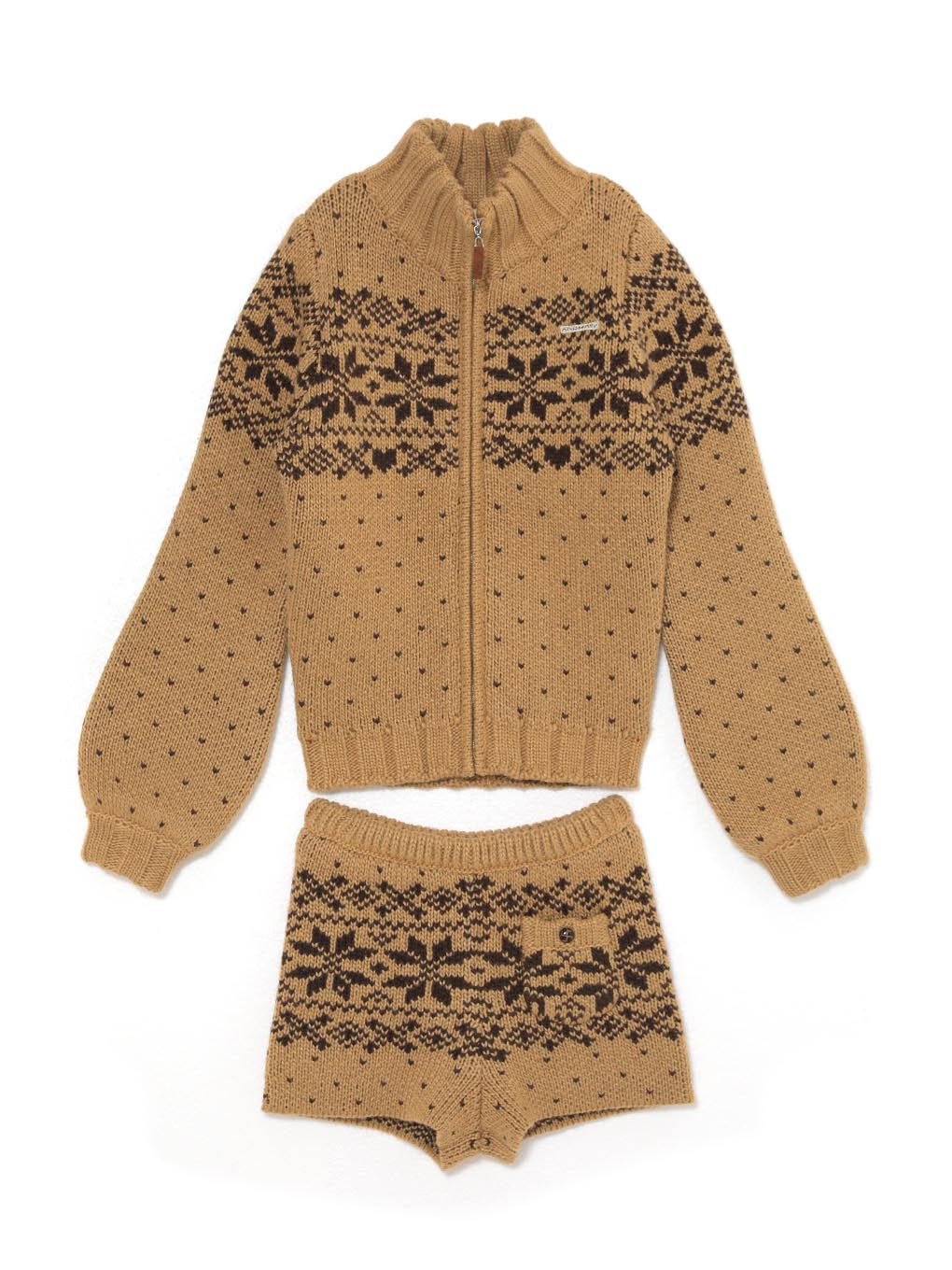 Snow drop knit set up