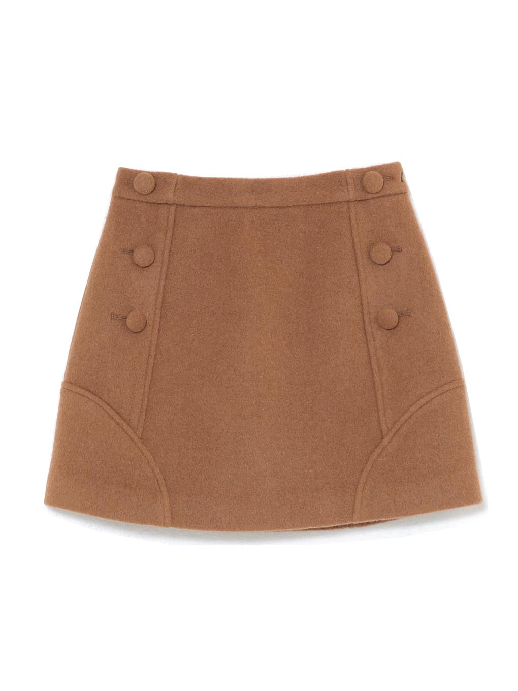 Mel button skirt