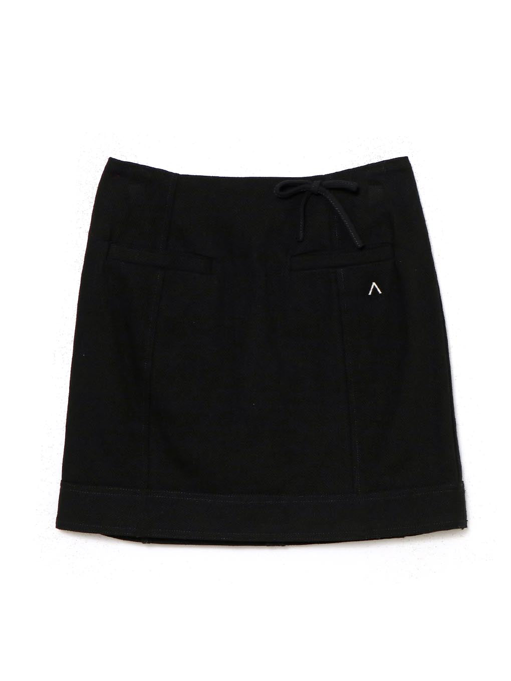 Lara ribbon mini skirt