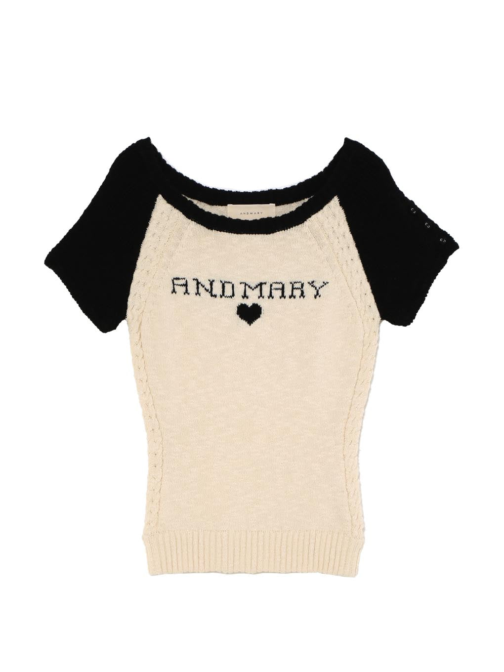 Mary logo raglan tops
