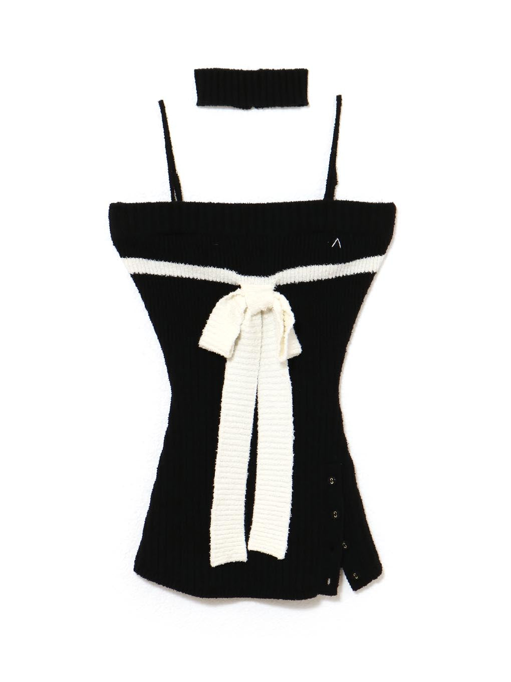 Candice ribbon bare tops
