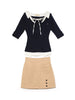 navy / F