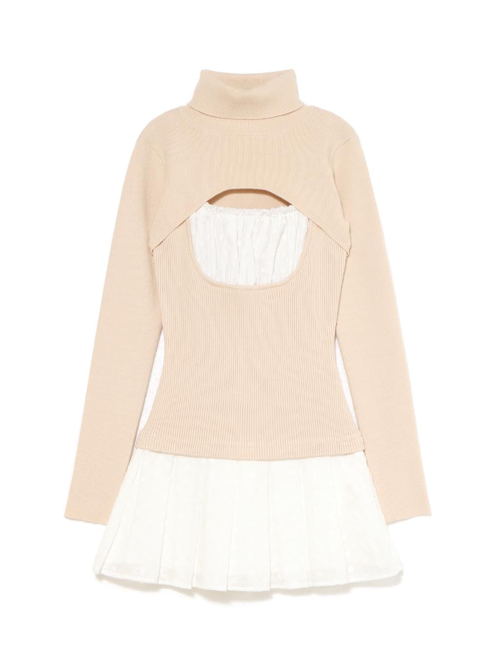 Poppy lace set dress