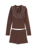 brown / F