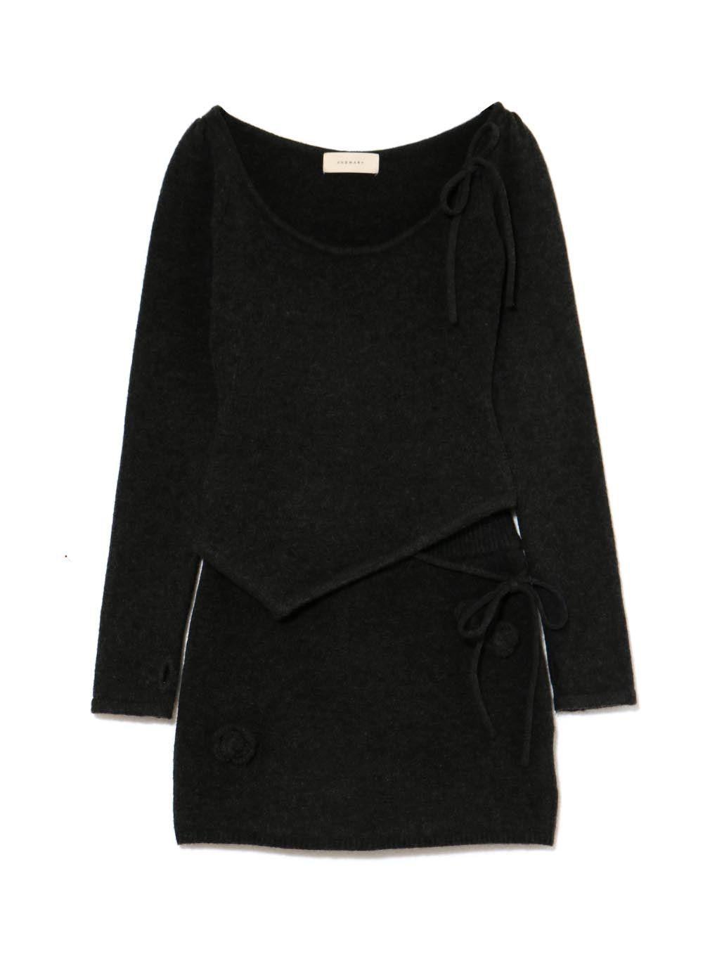 ANDMARY】Flower knit set up