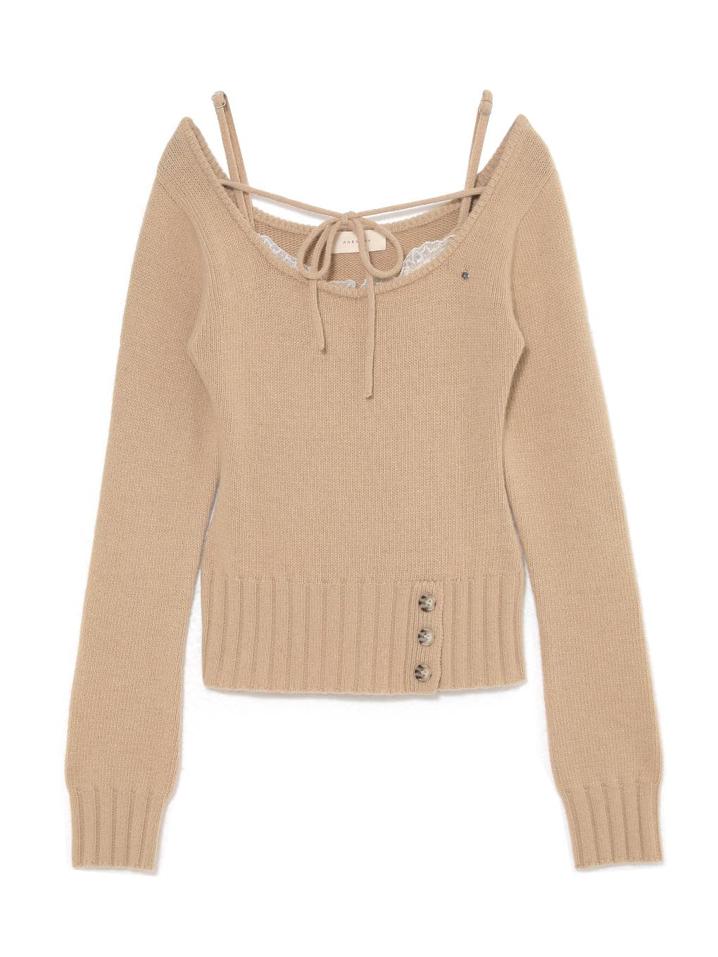 ANDMARY】Mia lace layered tops