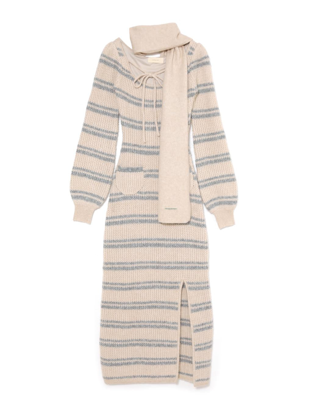 Stacy border long dress