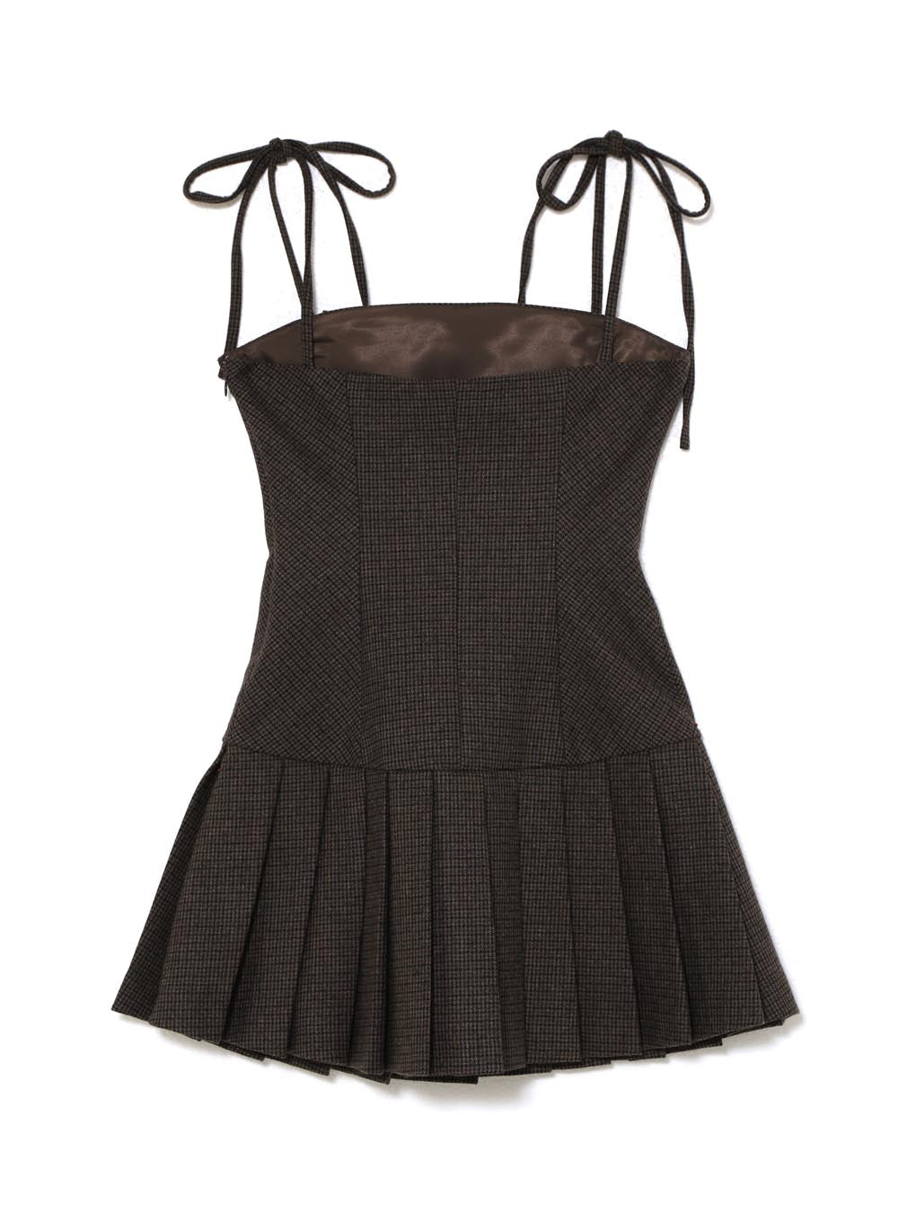 ANDMARY】Rachel check mini dress