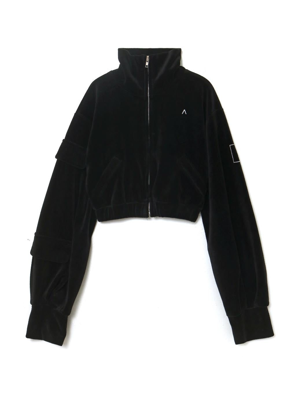 andmary Nora pocket zip tops