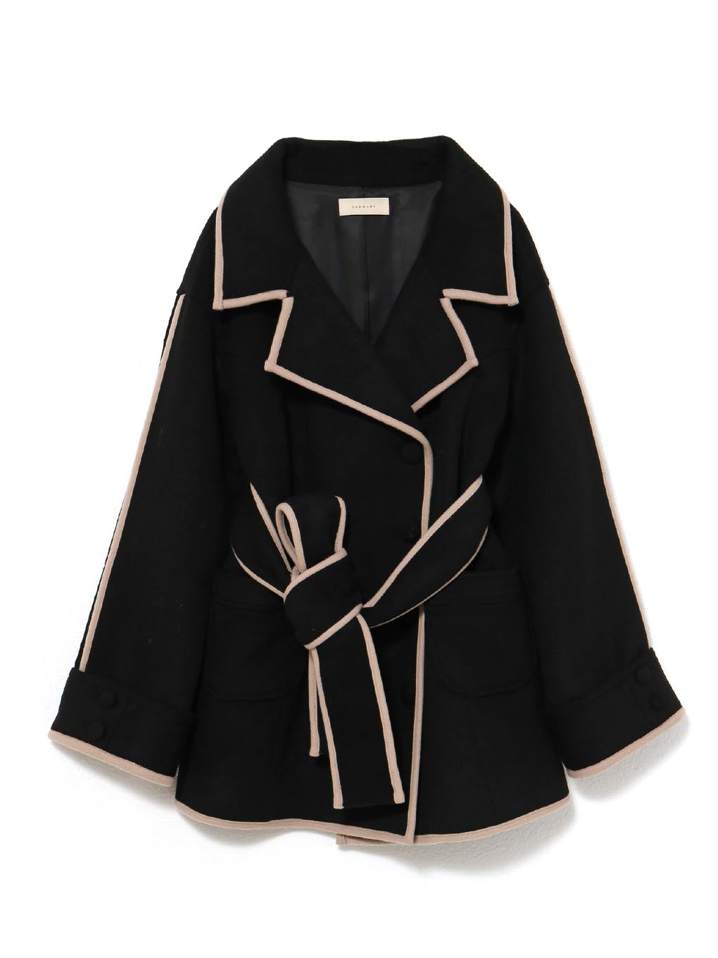 Ange wool short coat