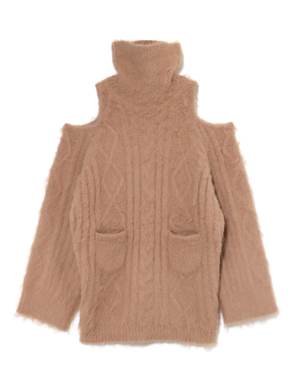 ワンピース Allyn cable knit dress AM1580 ANDMARY】Allyn cable knit dress