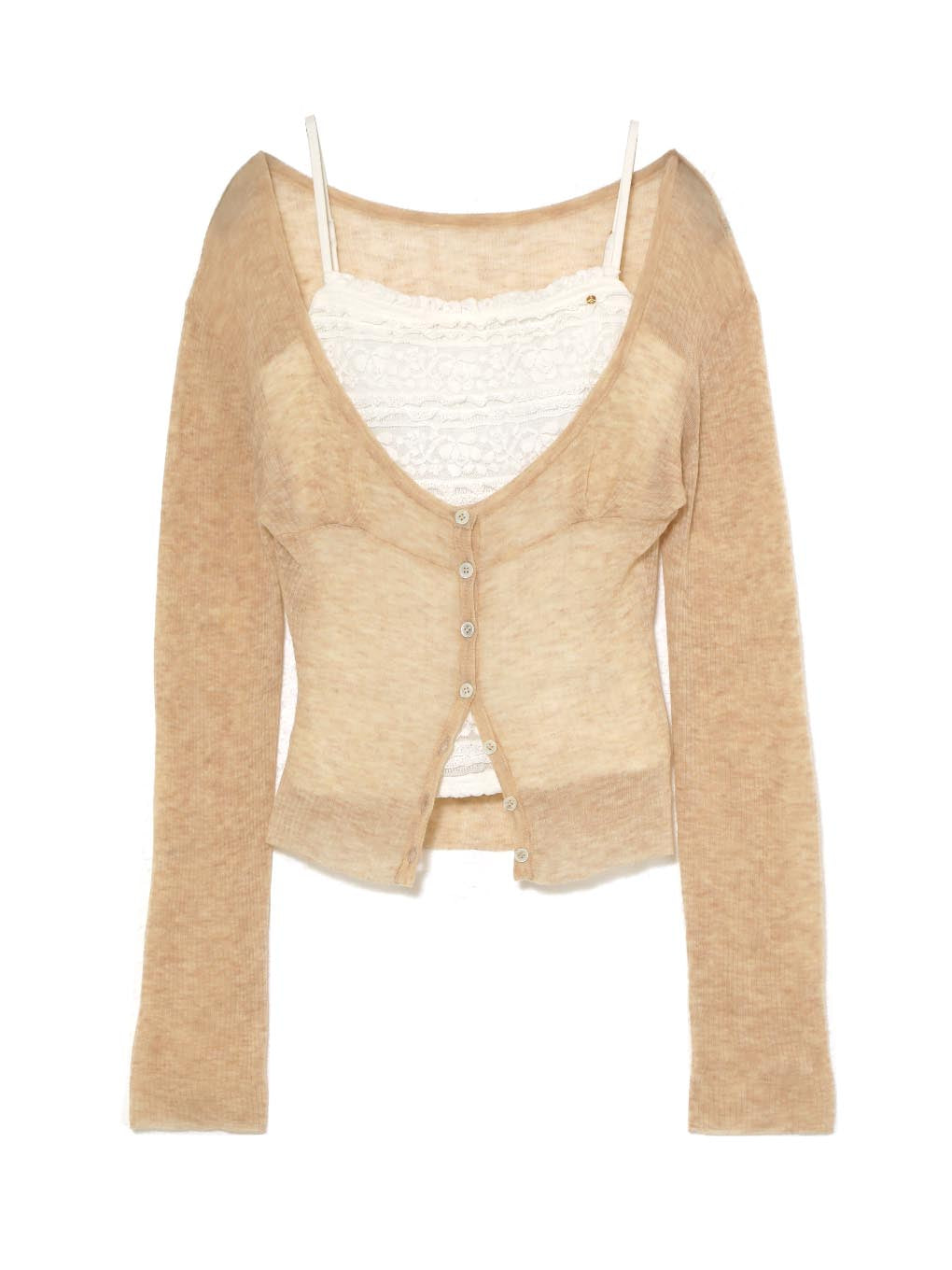 ANDMARY】Lotta frill set tops