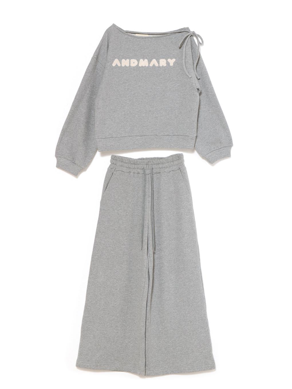 ANDMARY】Mary logo loose set up