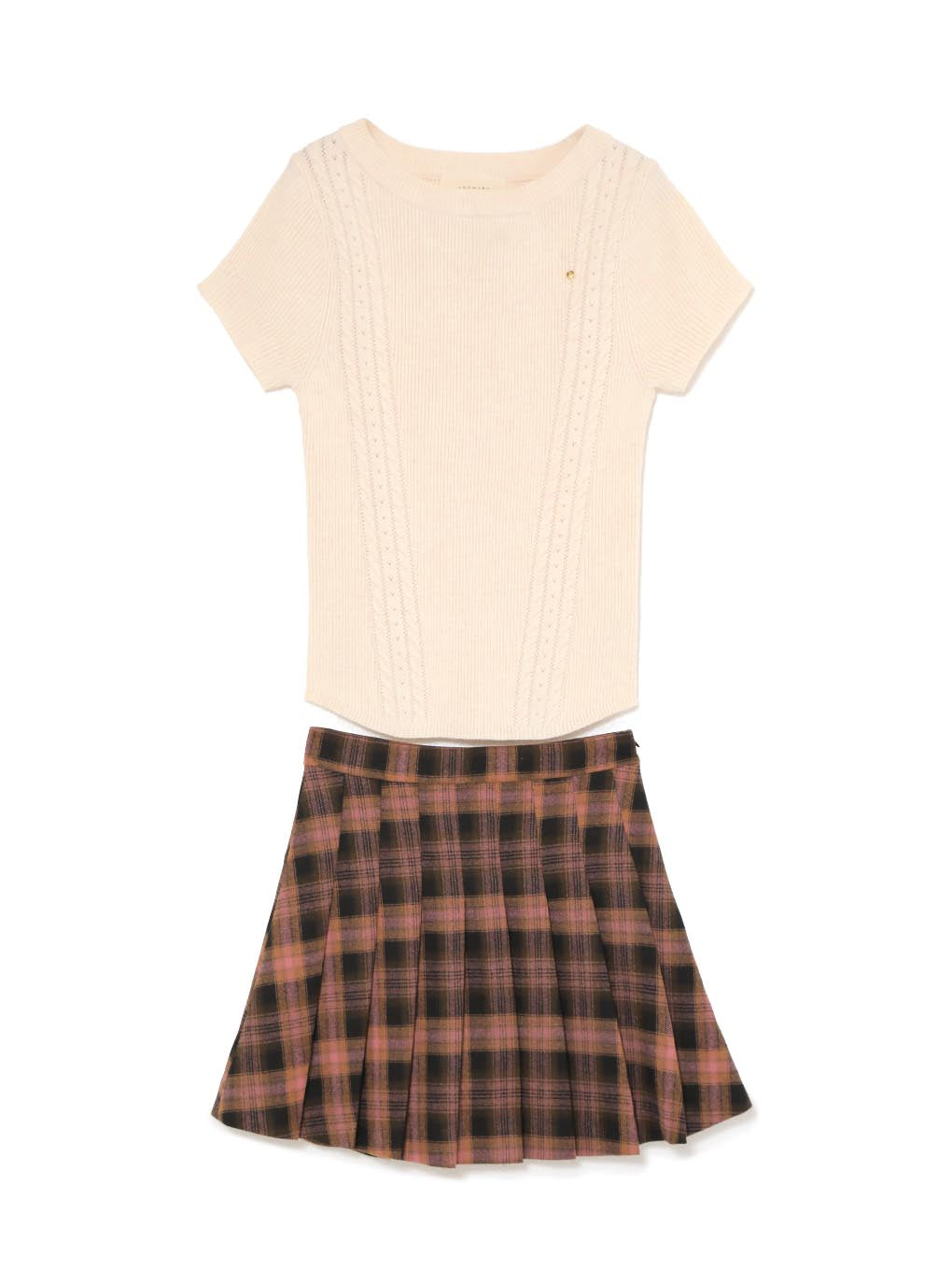 Anna pleats set up