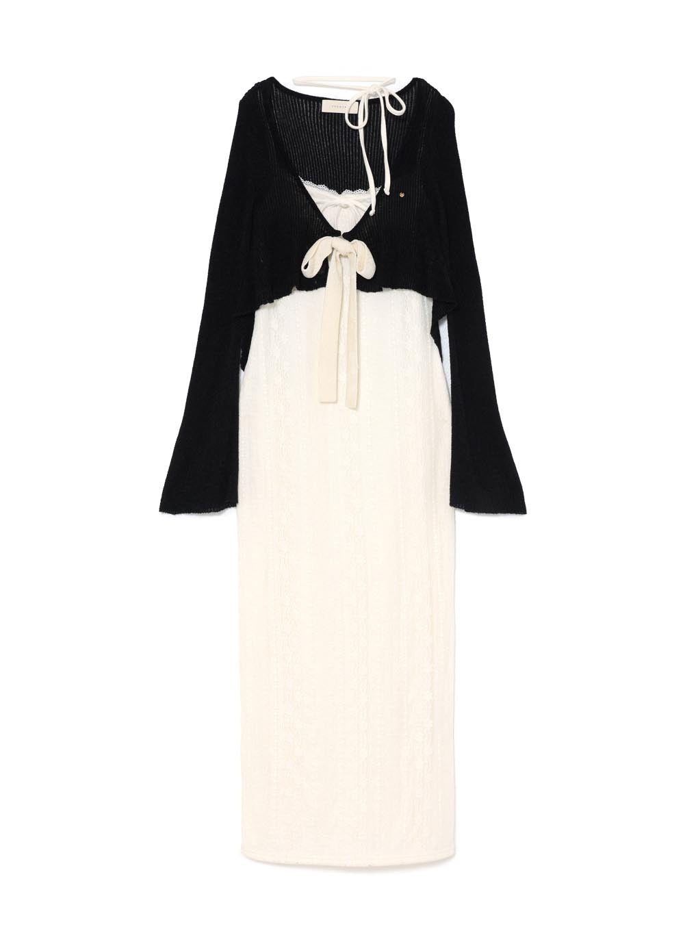 【最安】Andmary Aria flower set long dress ANDMARY】Aria flower set long dress