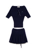 navy / F