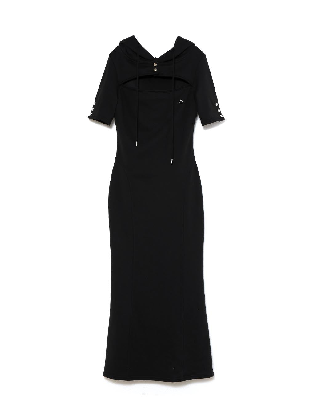 アンドマリー　andmary Heart button slit dress ANDMARY】Heart button slit dress