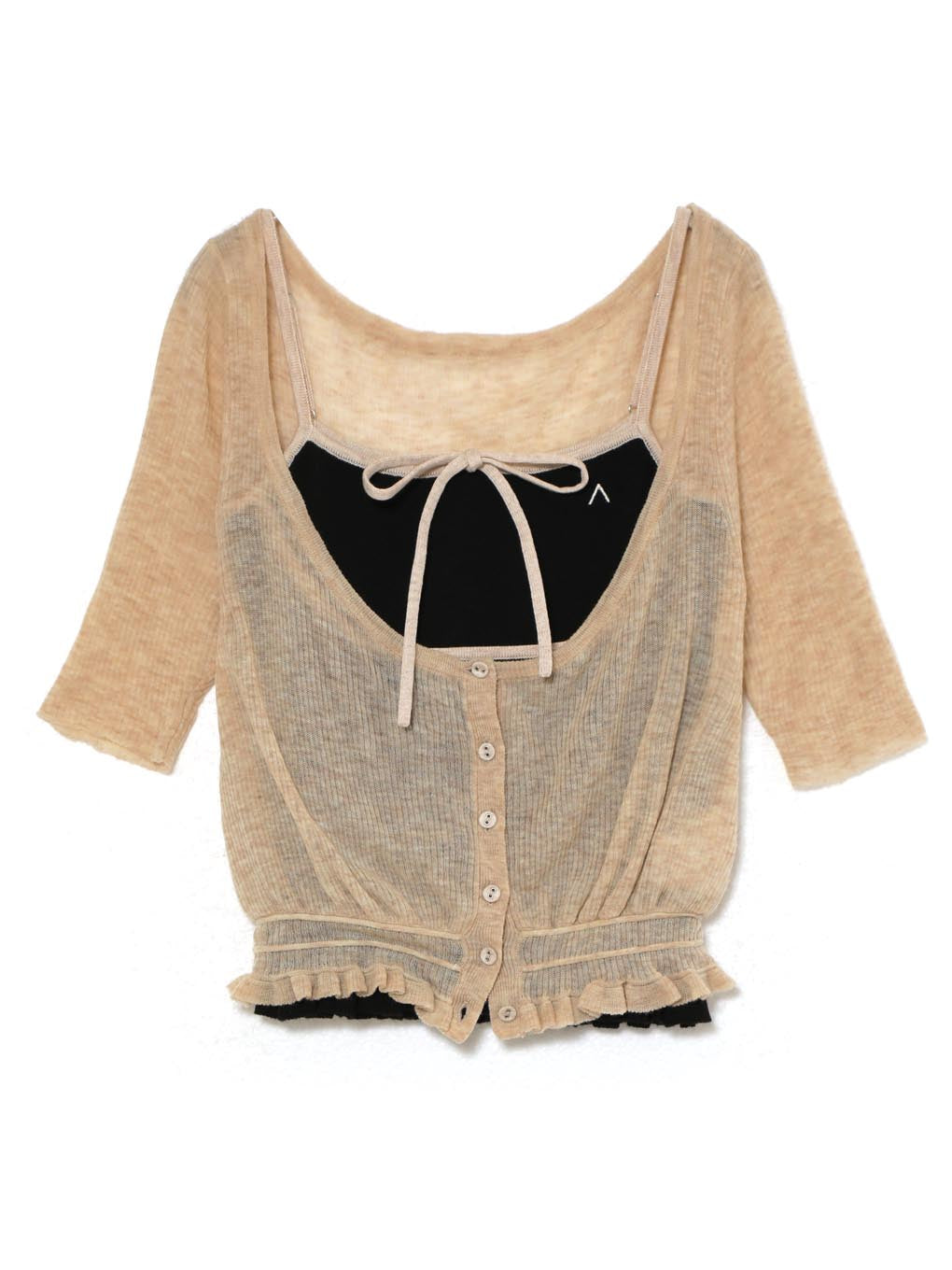 トップス andmary Cameron knit set tops ANDMARY】Cameron knit set tops