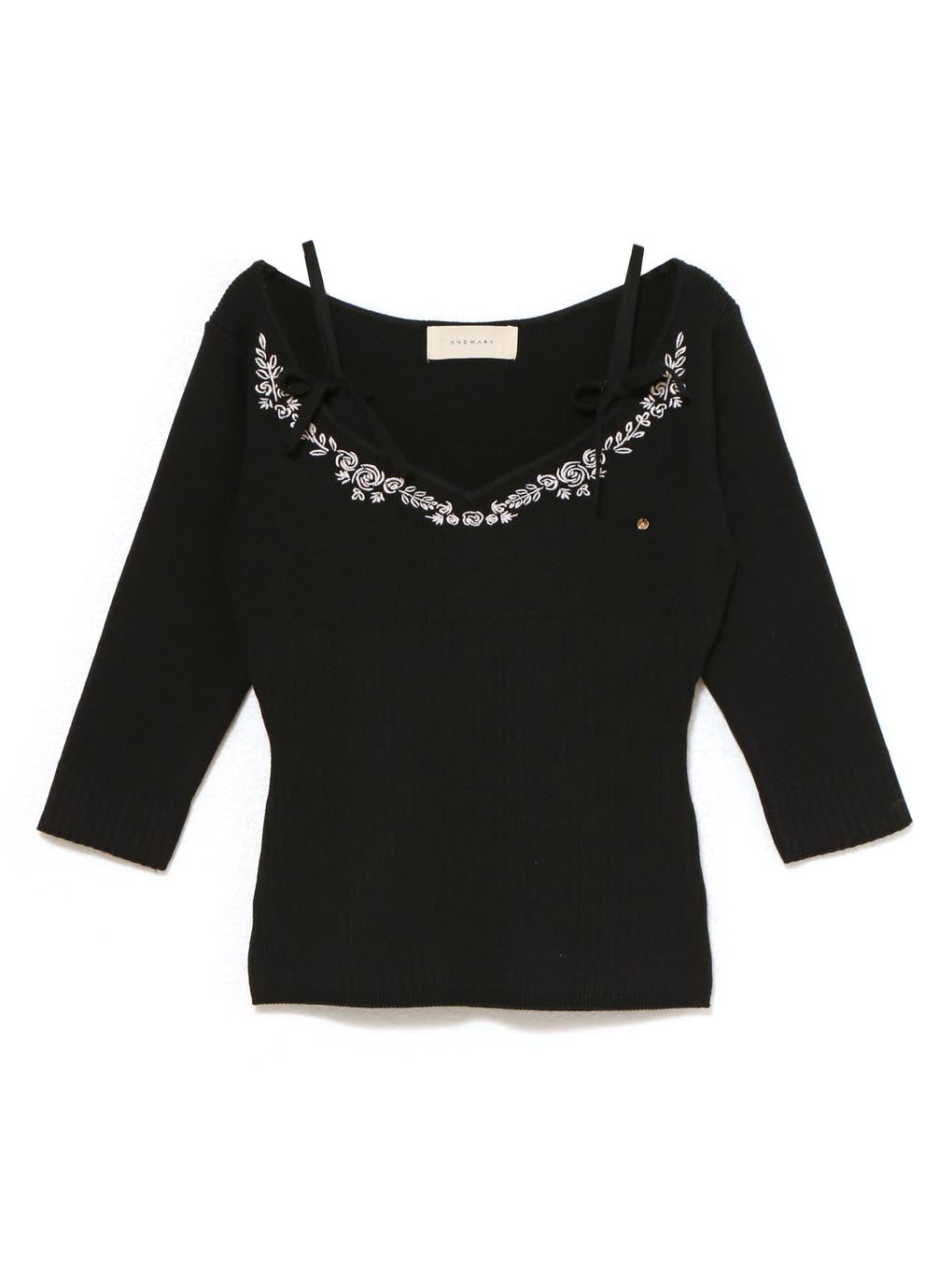 Bella embroidery set tops