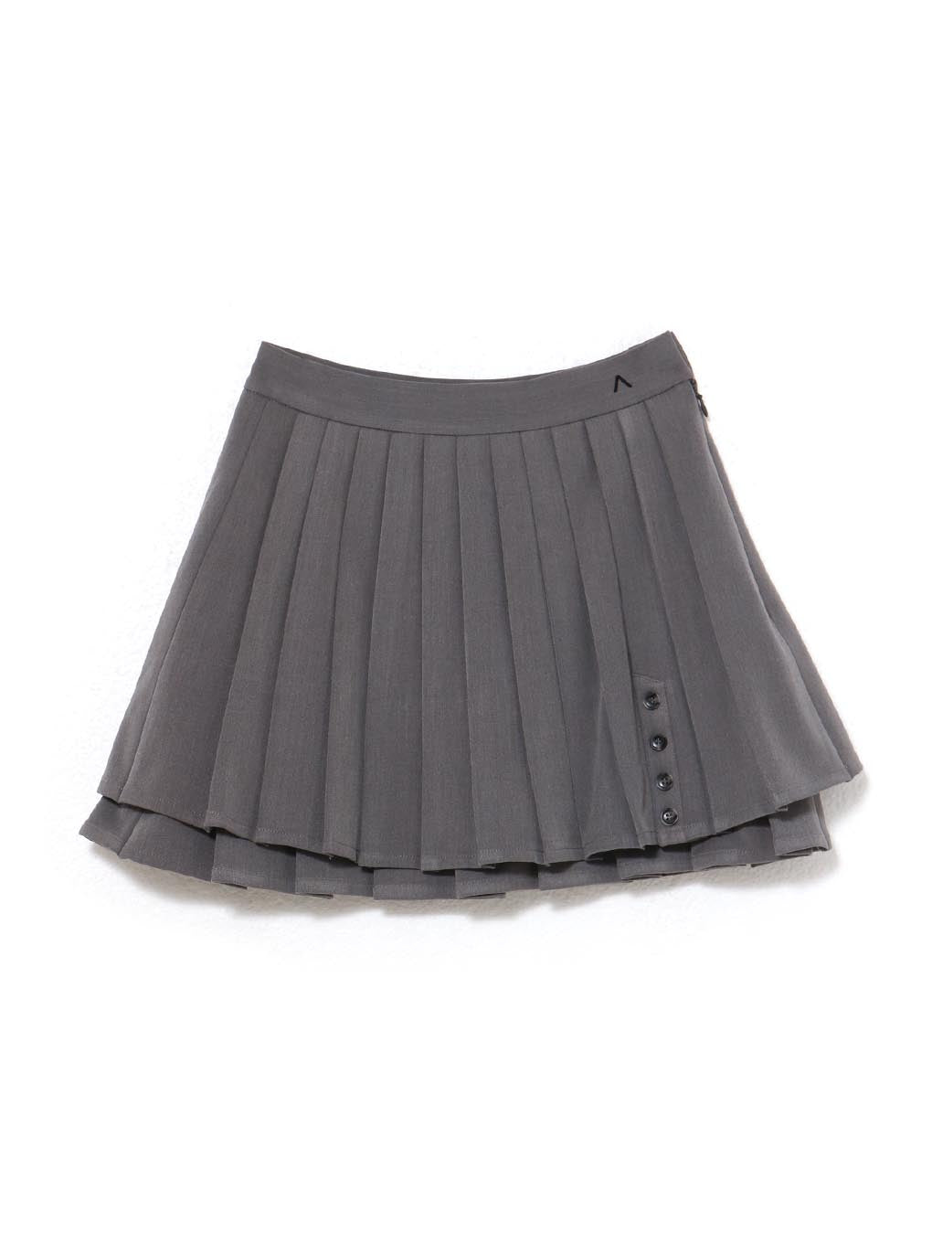 Dida pleats flare skirt