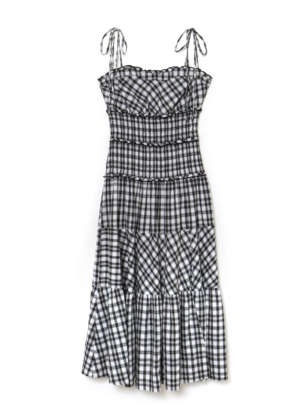 Audrey check dress