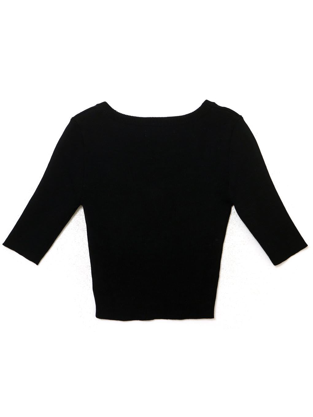 Karen silk knit tops