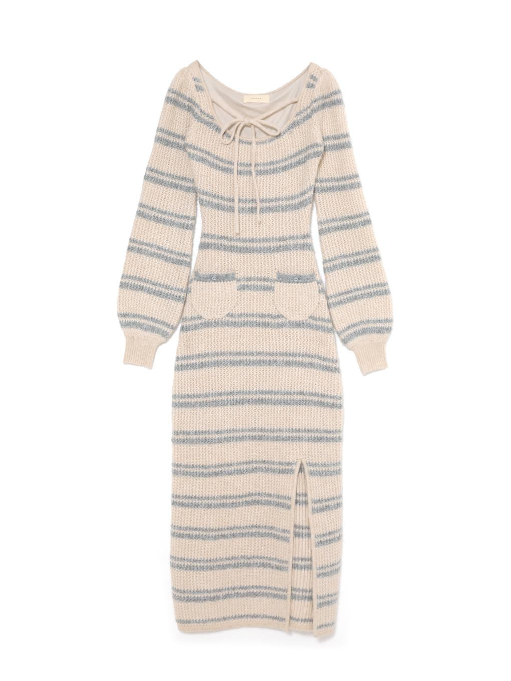 Stacy border long dress