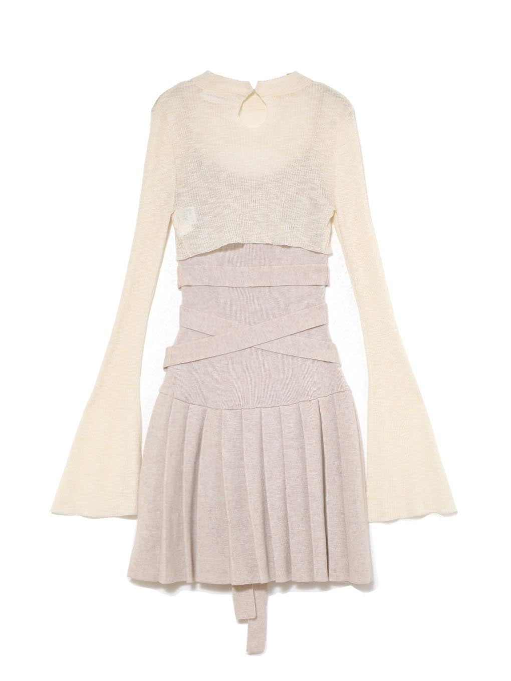 Mimi ribbon mini dress