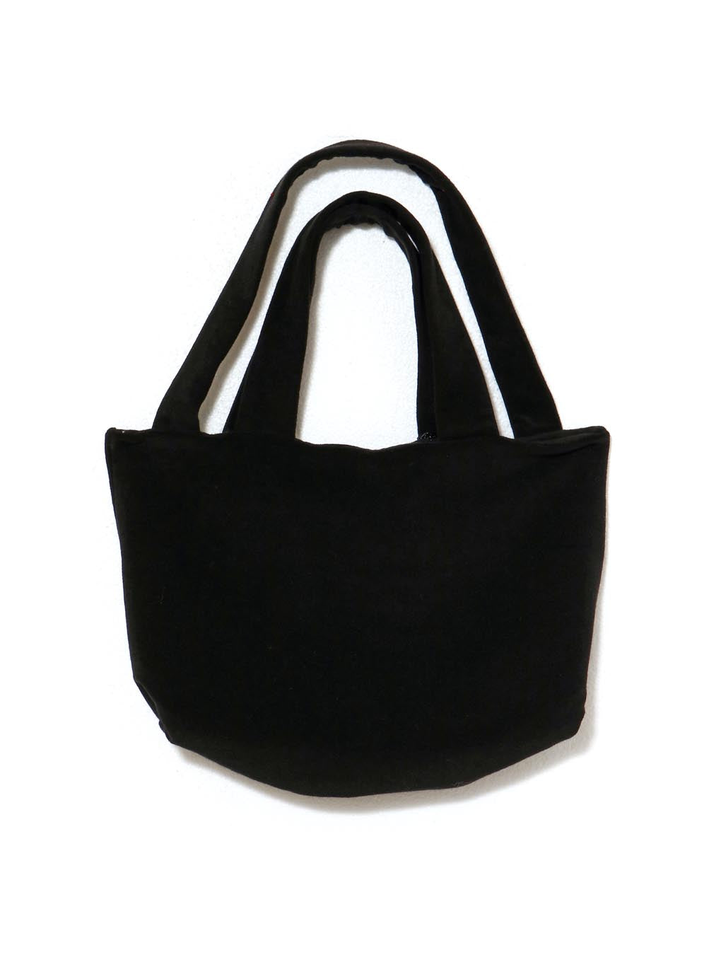 バッグ Milky pile tote bag with chouchou black 0400019446102_BLACKBEIGE?wid=