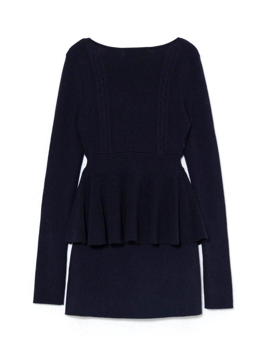 Lona peplum skirt set up