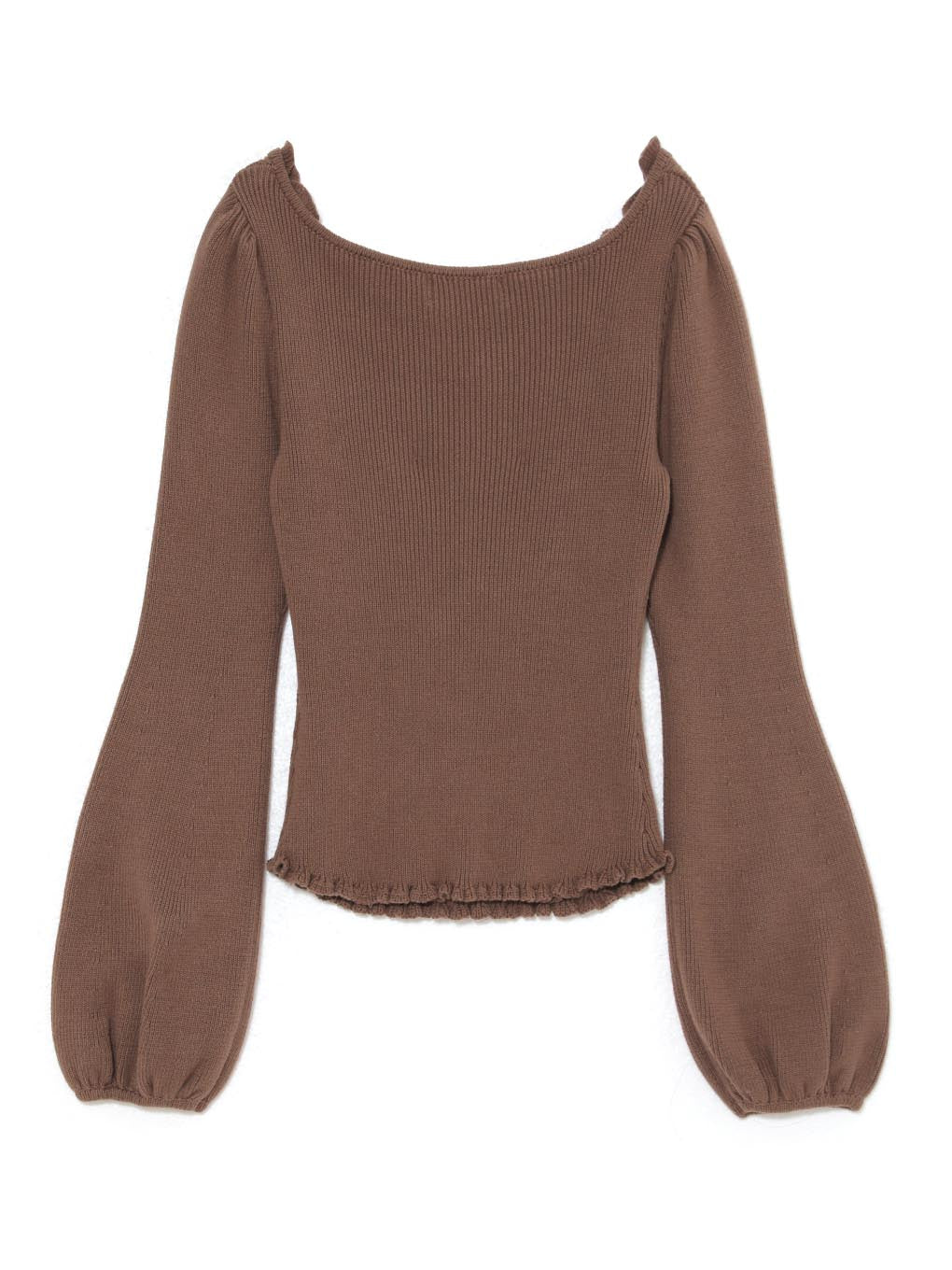 ANDMARY】Lydia frill knit tops
