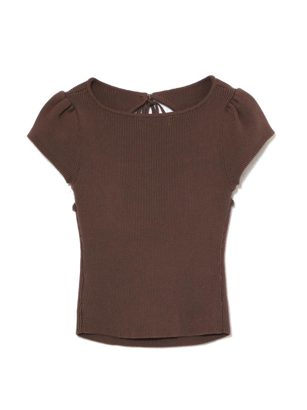 トップス Andmary Bell frill knit tops ANDMARY】Bell frill knit tops
