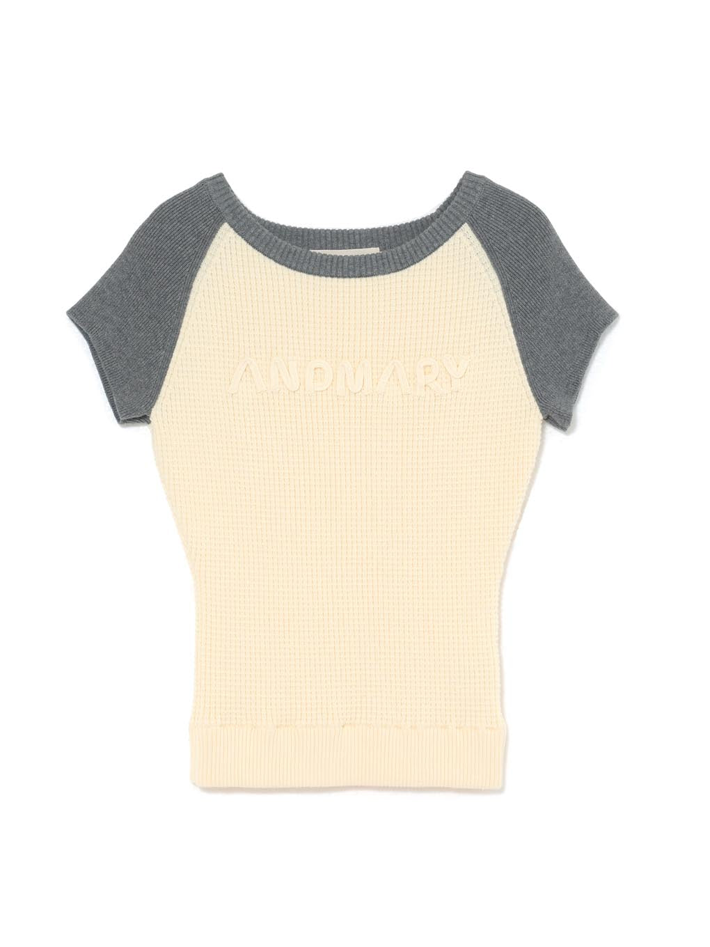 ANDMARY】Raglan logo tops