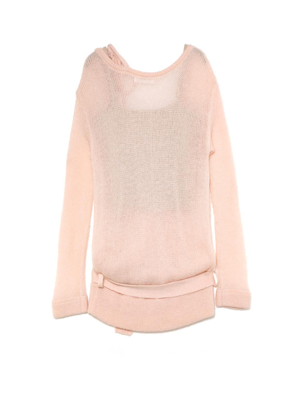 トップス andmary Sheer loose knit tops ANDMARY】Sheer loose knit tops