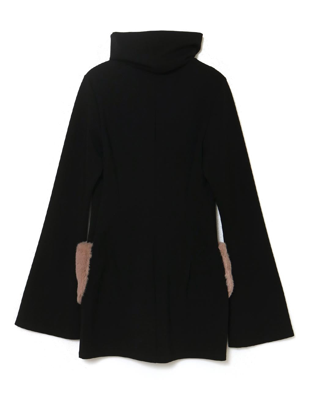 新品未使用紙タグ付き【専用】andmary Fur pocket mini dress black