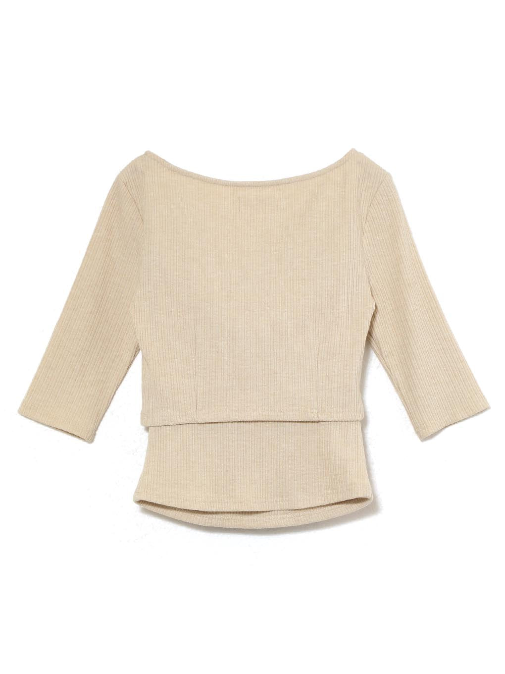 ANDMARY】Stella ribbon tops