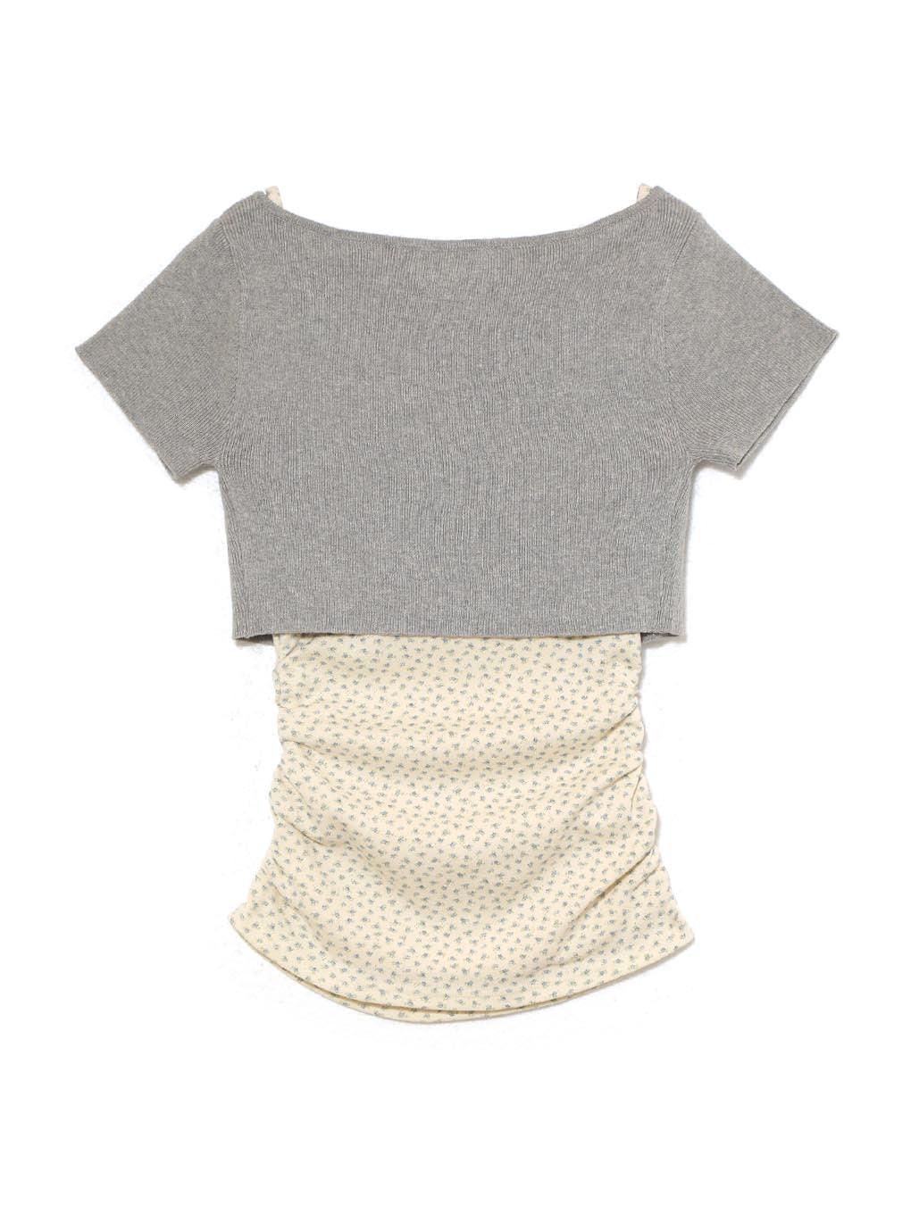 ANDMARY】Vickey flower set tops
