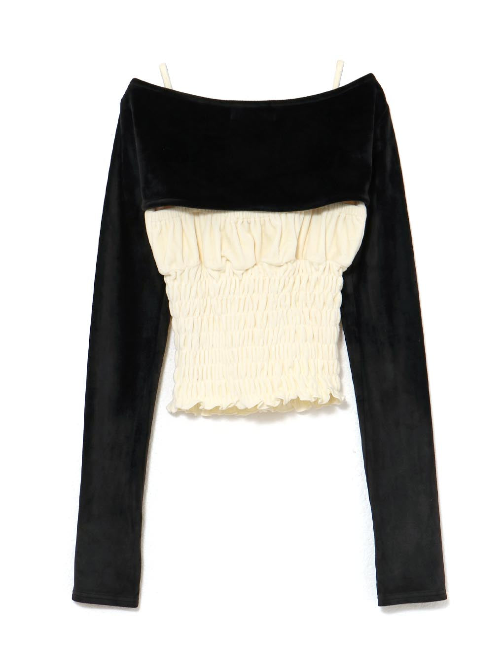 Mei shirring tops