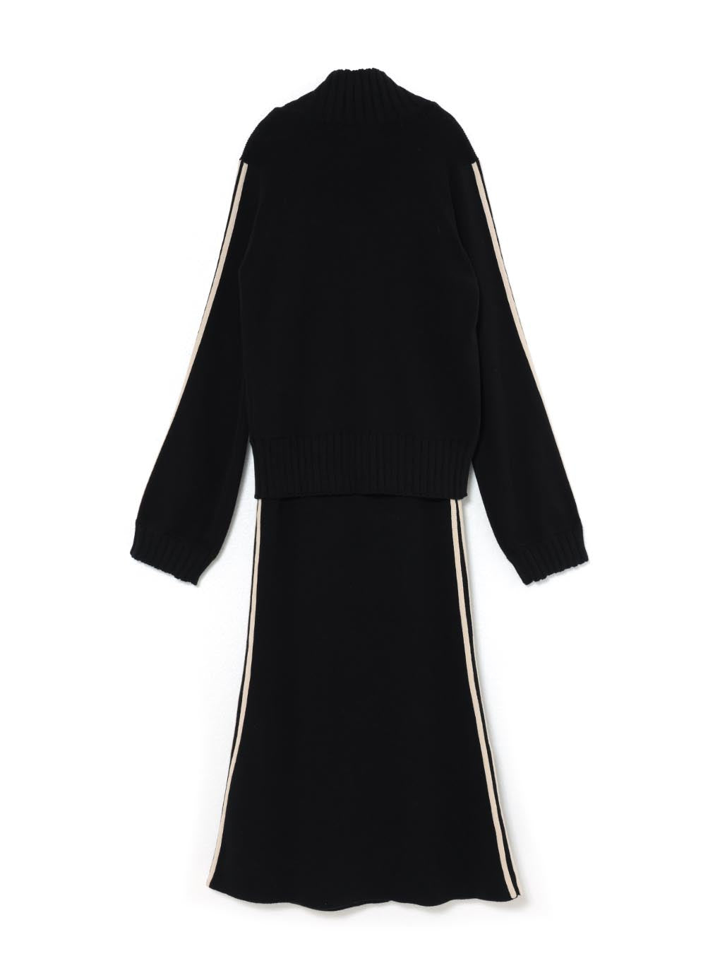 Zoe full zip set long dress