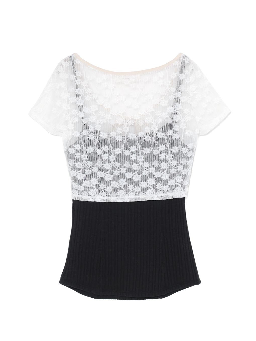 ANDMARY】Rio lace layered set tops